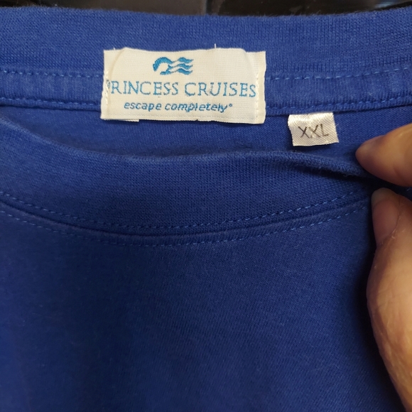 Princess Cruise Panama canal blue tee shirt Xxl - Picture 2 of 6